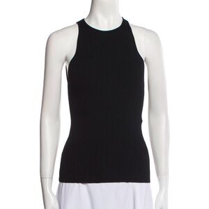 Ganni tank top size XXS black